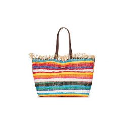 Torby shopper Banana Moon IREA EDVALDO. Różowe torby damskie na zakupy marki Banana Moon, bez wzorów, bez dodatków. Za 309,00 zł.
