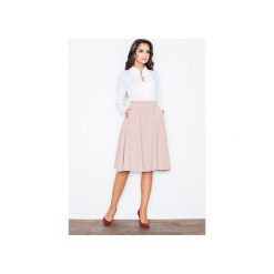 Spódnica M317 Róż. Różowe spódniczki damskie FIGL, s, eleganckie, rozkloszowane. Za 99,00 zł.