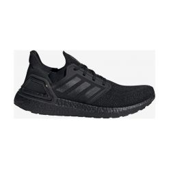 Adidas Originals Ultraboost 20 Tenisówki Czarny. Czarne buty sportowe męskie adidas Originals, bez wzorów, z materiału, bez zapięcia. Za 809,95 zł.