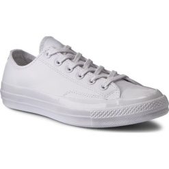 Trampki CONVERSE - Ctas 70 Ox 155455C White/White/Whi. Białe tenisówki męskie Converse, z gumy. W wyprzedaży za 299,00 zł.