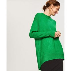 Sweter oversize - Zielony. Zielone swetry oversize damskie Reserved, l. Za 79,99 zł.