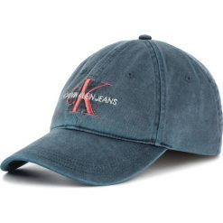 Czapka z daszkiem CALVIN KLEIN JEANS - J Monogram Cap M K50K504870 068. Niebieskie czapki męskie Calvin Klein Jeans, bez wzorów, z bawełny. W wyprzedaży za 109,00 zł.