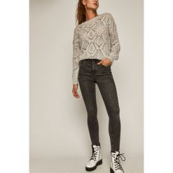 Medicine - Jeansy Timeless Black. Czarne jeansy damskie MEDICINE, z podwyższonym stanem. Za 139,90 zł.