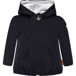 Bluza w kolorze granatowym. Niebieskie bluzy dziewczęce Steiff, z aplikacjami. W wyprzedaży za 112,95 zł.