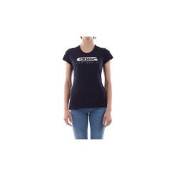 T-shirty z krótkim rękawem G-Star Raw D15115 4107 GRAPHIC 20. Niebieskie t-shirty damskie G-Star RAW, s, bez wzorów, retro, bez kołnierzyka. Za 113,17 zł.