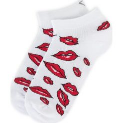 Skarpety Niskie Unisex CUP OF SOX - Daj Buziaka Biały Kolorowy. Białe skarpetki damskie Cup of sox, bez wzorów, z elastanu. Za 19,00 zł.