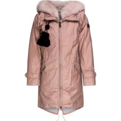 Parka PEUTEREY UZUMATI LM. Różowe płaszcze damskie Peuterey, bez wzorów, z bawełny, bez kaptura. W wyprzedaży za 3696,00 zł.