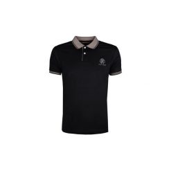 Koszulki polo z krótkim rękawem Roberto Cavalli FSR603KB005. Czarne koszulki męskie Roberto Cavalli, m, bez wzorów, z krótkim rękawem. Za 199,00 zł.