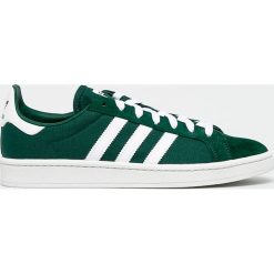 Adidas Originals - Buty Campus. Zielone buty sportowe męskie adidas Originals, ze skóry, na sznurówki. W wyprzedaży za 269,90 zł.