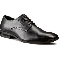 Półbuty LASOCKI FOR MEN - MI07-A293-A142-13A Czarny. Czarne buty wizytowe męskie marki Lasocki For Men, ze skóry. W wyprzedaży za 132,99 zł.