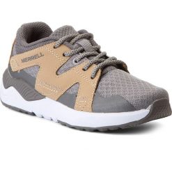 Sneakersy MERRELL - 1Six8 Lace MC58583 Grey/Tan. Szare półbuty dziewczęce Merrell, na sznurówki. W wyprzedaży za 149,00 zł.
