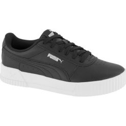 Sneakersy damskie Puma Calistoga Puma czarne. Czarne sneakersy damskie Puma, ze skóry. Za 259,90 zł.