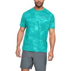Under Armour Tech™ 2.0 Koszulka Niebieski. Niebieskie podkoszulki męskie Under Armour, m, bez wzorów, z poliesteru, bez kołnierzyka, krótkie. Za 137,95 zł.