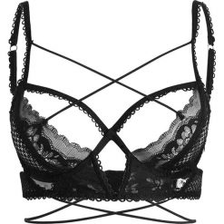 Biustonosze bardotka: For Love & Lemons VEGA UNDERWIRE BRA Biustonosz z fiszbiną black