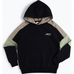 Jonas Nielsen Stockholm - Chłopięca bluza nierozpinana, niebieski. Niebieskie bluzy chłopięce rozpinane Jonas Nielsen Stockholm, z kapturem. Za 169,95 zł.