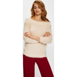 Answear - Sweter. Różowe swetry klasyczne damskie marki ANSWEAR, s, z dzianiny. W wyprzedaży za 39,90 zł.