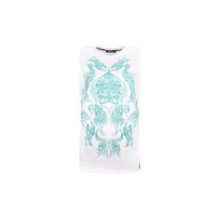 T-shirty z krótkim rękawem Roberto Cavalli HYY38T JE047 / SS T-Shirt. Białe t-shirty damskie Roberto Cavalli, bez wzorów, bez kołnierzyka. Za 179,00 zł.