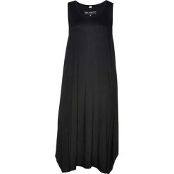 Sukienka shirtowa bonprix czarny. Czarne sukienki damskie bonprix, w paski, klasyczne, z klasycznym kołnierzykiem, bez rękawów. Za 109,99 zł.