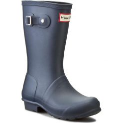 Kalosze HUNTER - Orginal Kids JFT6000RMA Navy. Niebieskie kalosze chłopięce Hunter. W wyprzedaży za 209,00 zł.