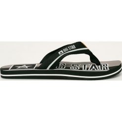 Big Star - Japonki. Czarne kapcie męskie BIG STAR, z gumy, bez zapięcia. Za 59,90 zł.