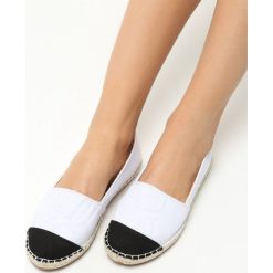 Espadryle damskie: Białe Espadryle Szuszan