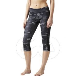 Legginsy damskie Reebok BK5076. Spodnie damskie Reebok, z elastanu. W wyprzedaży za 118,30 zł.