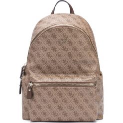 Guess Leeza Large Plecak Brązowy. Pomarańczowe plecaki damskie Guess, w paski, z poliesteru. Za 545,95 zł.