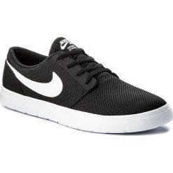 Buty NIKE - Sb Portmore II Ultralight 880271 010 Black/White. Czarne buty sportowe męskie Nike, z tworzywa sztucznego, bez zapięcia. W wyprzedaży za 199,00 zł.