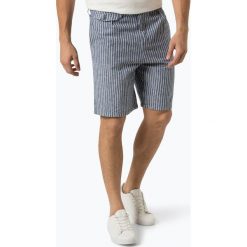 Pepe Jeans - Spodenki męskie z dodatkiem lnu – Dean, niebieski. Niebieskie spodenki i szorty męskie Pepe Jeans, m, bez wzorów, z jeansu, eleganckie. Za 149,95 zł.