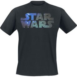 T-shirty męskie: Star Wars Galaxy Logo T-Shirt czarny