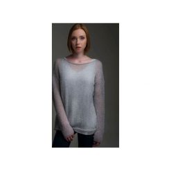 Sweter TET. Szare swetry klasyczne damskie marki Debora vogel, s, z dzianiny. Za 189,00 zł.