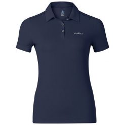 Topy sportowe damskie: Odlo Koszulka damska Polo TINA granatowa r. XS (221791/28700)