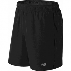 New Balance MS81918BK. Czarne spodenki i szorty męskie marki New Balance, s, bez wzorów, z poliesteru, sportowe, do biegania. W wyprzedaży za 69,99 zł.