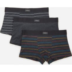 Bokserki z bawełny organicznej 3 pack - Szary. Szare bokserki męskie Reserved, bez wzorów, z bawełny. Za 59,99 zł.