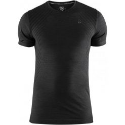 Craft Koszulka Sportowa Męska Fuseknit Comfort Ss Black Xxl. Czarne koszulki turystyczne męskie Craft, m, w paski. Za 119,00 zł.