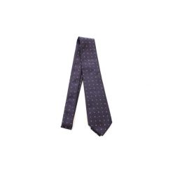 Krawaty i akcesoria Kiton 5F30. Niebieskie krawaty męskie Kiton, bez wzorów. Za 532,22 zł.
