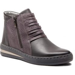 Sneakersy WALDI - 0606 Szary Ciemny/Szara Fala. Szare sneakersy damskie Waldi, ze skóry. W wyprzedaży za 189,00 zł.
