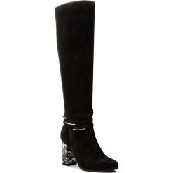 Buty zimowe damskie: Muszkieterki SOLO FEMME - 48003-01-F52/000-01-00 Czarny
