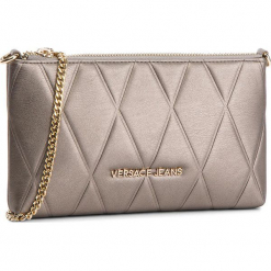 Torebka VERSACE JEANS - E3VSBPL2 70712 966. Żółte torebki klasyczne damskie marki Versace Jeans, z jeansu. W wyprzedaży za 259,00 zł.