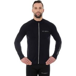 Bejsbolówki męskie: Brubeck Bluza męska athletic czarna r. S (LS14080)
