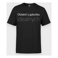 Koszulka Ostatni idealny. T-shirty chłopięce MegaKoszulki, bez wzorów, z bawełny, bez rękawów. Za 54,90 zł.