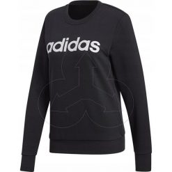 Bluza Damska ADIDAS Czarna Sportowa WIOSENNA. Czarne bluzy sportowe damskie Adidas, na wiosnę, bez wzorów, z bawełny, bez rękawów, bez kaptura. Za 139,99 zł.