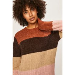 Pieces - Sweter. Zielone swetry damskie Pieces, s, bez wzorów, z elastanu, bez rękawów, bez kaptura. W wyprzedaży za 99,90 zł.