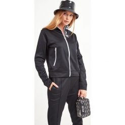 BLUZA ICE PLAY. Czarne bluzy damskie Ice Play, xl, bez wzorów, bez rękawów, bez kaptura. Za 639,00 zł.