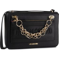 Torebka LOVE MOSCHINO - JC4231PP08KE0000 Nero. Czarne listonoszki damskie Love Moschino, bez wzorów, ze skóry ekologicznej, wizytowe, bez dodatków. Za 869,00 zł.