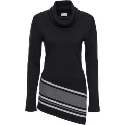 Golfy damskie: Sweter bonprix czarny
