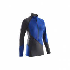 Bluza termiczna damska. Niebieskie długie bluzy damskie marki SIMOND, xs, z elastanu, z długim rękawem. Za 99,99 zł.