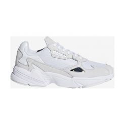 Adidas Originals Falcon Tenisówki Biały. Białe trampki i tenisówki damskie adidas Originals, bez wzorów, ze skóry, bez zapięcia. Za 404,95 zł.