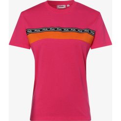 FILA - T-shirt damski – Shinako, różowy. Różowe t-shirty damskie Fila, s, bez wzorów, bez kołnierzyka. Za 139,95 zł.