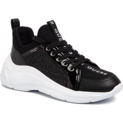 Sneakersy GUESS - Speerit FL6SPT FAL12 BLACK 1. Czarne półbuty damskie Guess, ze skóry ekologicznej. W wyprzedaży za 469,00 zł.